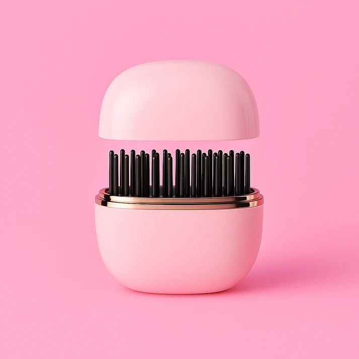 Portable Mini Hair Comb Straightener