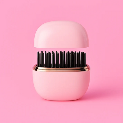 Portable Mini Hair Comb Straightener
